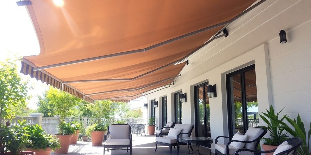Instalar un toldo